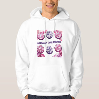 Veste À Capuche Spirally Inattendu - Humour Rétro-Comique sur l'An