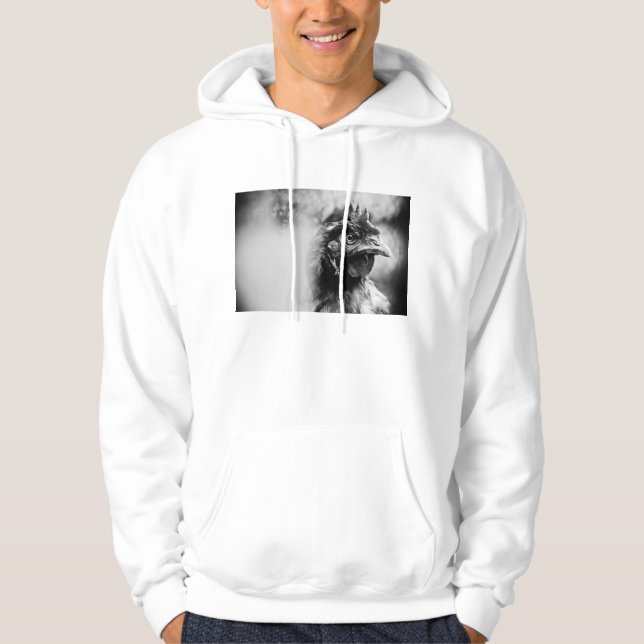 Veste À Capuche spiritueux et poulets 2 (Devant)