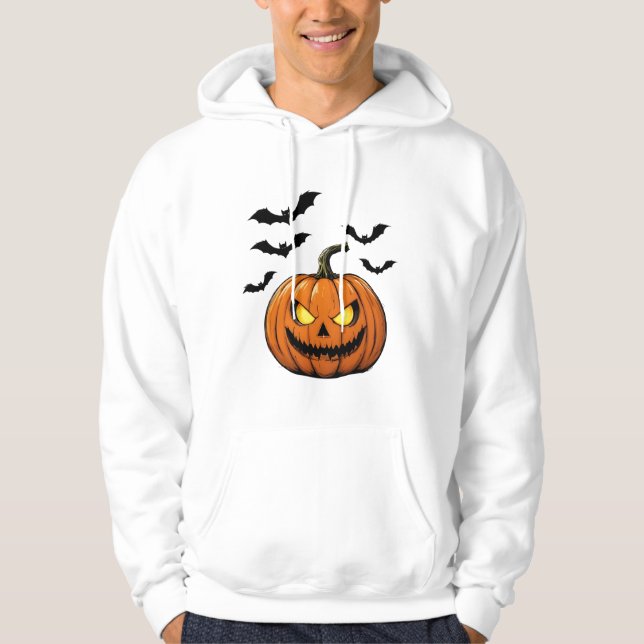 Veste À Capuche Spooky Pumpkin Hoodie | Autumn Fall sweet shirt (Devant)