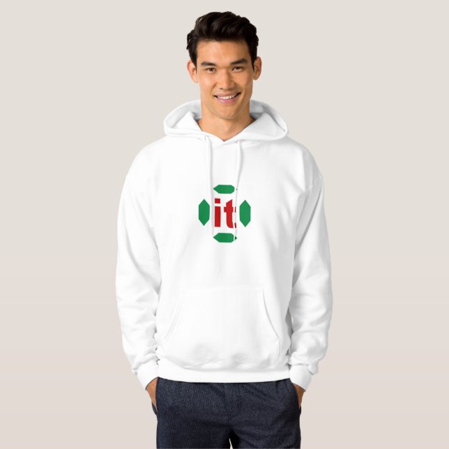 VESTE À CAPUCHE SPORT SUÉAT ITALIE (Devant entier)