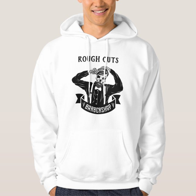 Veste À Capuche Squelette élégant Personnaliser (Devant)