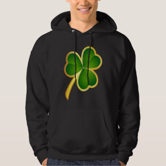 Veste À Capuche St Patrick's Day Gold Shamrock For Men, Women & Ki