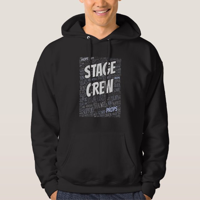 Veste À Capuche Stage Crew Theater Stagehand (Devant)