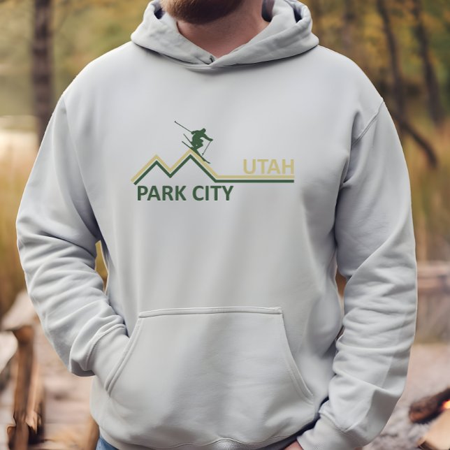 Veste À Capuche Station de ski Park city Utah (Créateur téléchargé)