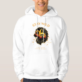 Veste À Capuche Stay Wild You Are From Mada | Madagascar Fossa