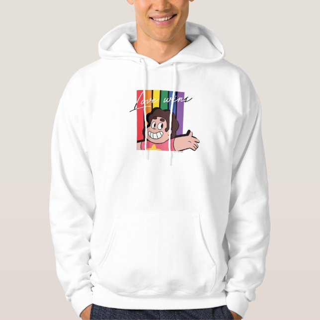 Veste À Capuche Steven Universe - L'amour gagne (Devant)