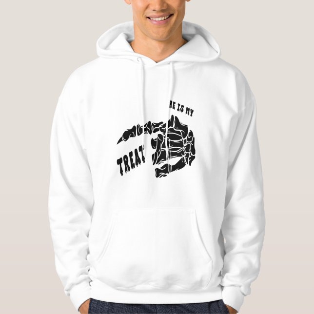 Veste À Capuche Sticker (Devant)