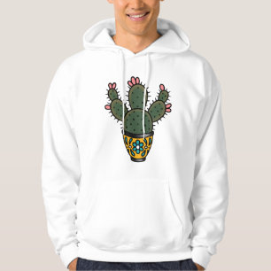 Veste À Capuche Sticker en cactus mignon