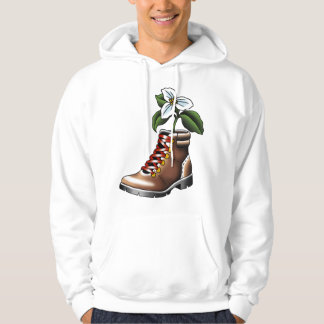 Veste À Capuche Sticker pour amorce et trillium randonnée