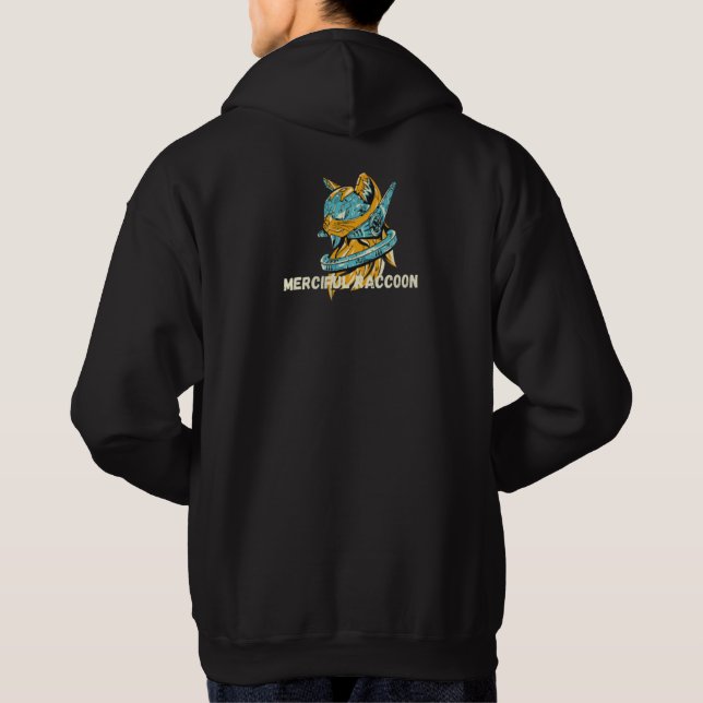 Veste À Capuche streetwear rétro Astro chat (Dos)