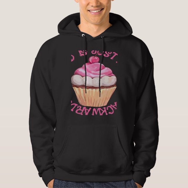 Veste À Capuche Stressed Is Just Desserts Backwards  Cupcake (Devant)