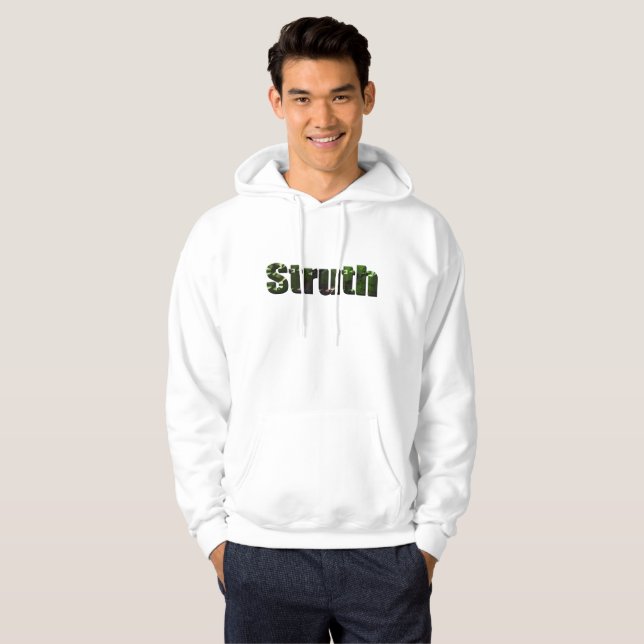 Veste À Capuche Struth ! Aussie Slang Word (Devant entier)