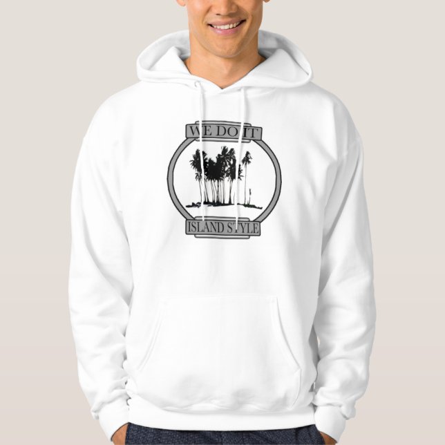 Veste À Capuche Style d'île (Devant)