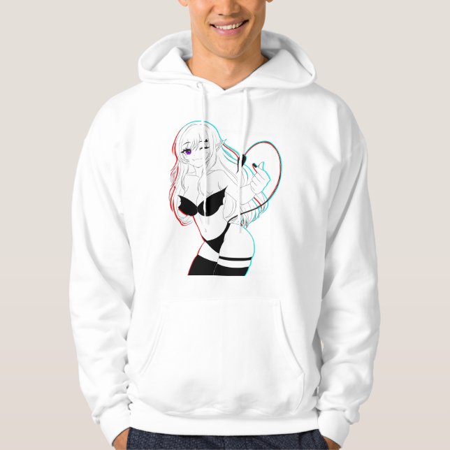 Veste À Capuche Succubus (Devant)