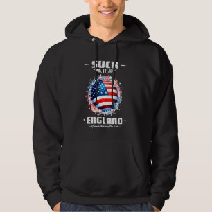 Veste À Capuche Suck It England Chemise Drôle 4 juillet George Éta