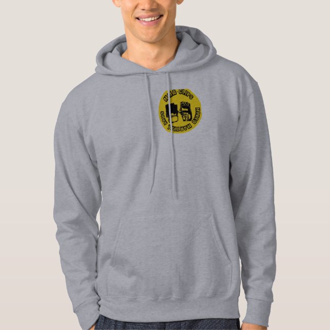 Veste À Capuche Sudadera Gris MMA-CLIPS (Devant)