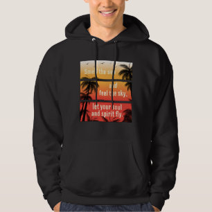 Veste À Capuche Summer Beach Vacances Surf Cool Mer Soleil Drôle C