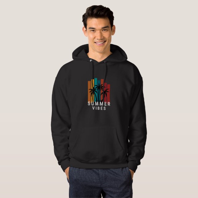 Veste À Capuche Summer Vibes Sunset Beach Men's T-Shirt | (Devant entier)