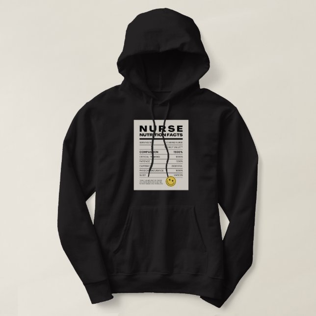 Veste À Capuche Super infirmière : Montrez vos soins (Design devant)