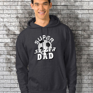 Veste À Capuche Super Soccer Papa Football Sport Père
