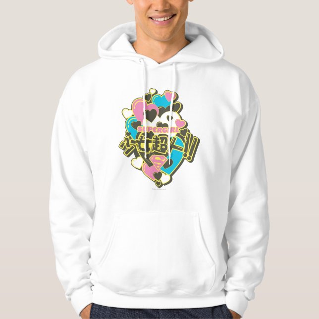 Veste À Capuche Supergirl J-Pop 4 (Devant)