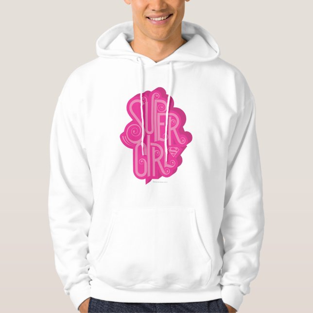 Veste À Capuche Supergirl Swirl 2 (Devant)
