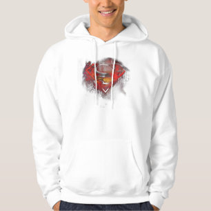 Veste À Capuche Superman S-Shield   Logo peint
