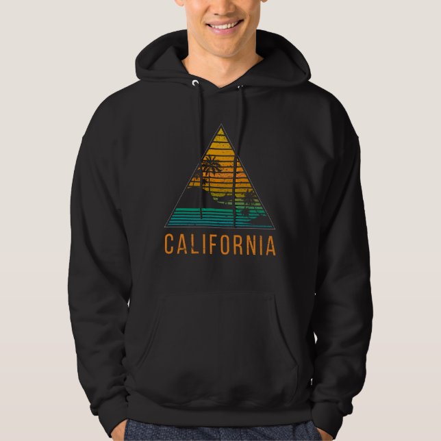 Veste À Capuche Surf californien (Devant)
