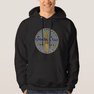 Veste À Capuche Surfers Père Noël Cruz Vintage Retro désorganisé