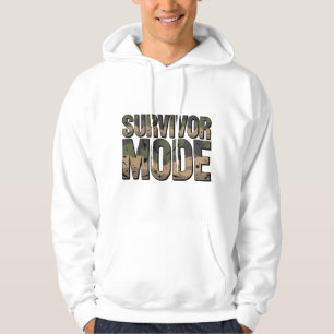 Veste À Capuche Survivor Mode Men’s Hoodie – Army Camo Edition