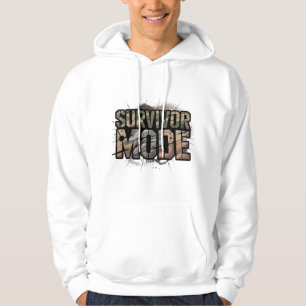 Veste À Capuche Survivor Mode Men’s Hoodie – Cracked Wall Power