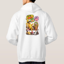 Sweat-shirt drôle de couple de banane et de kiwi q