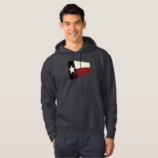 Veste À Capuche sweat-shirt homme drapeau abstrait du texas