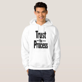 Veste À Capuche Sweat-shirt Motivant pour Hommes "Faire Confiance
