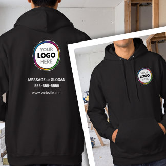 Veste À Capuche Sweatshirt à capuche avec logo d'entreprise person