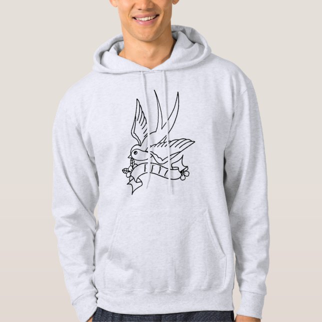 Veste À Capuche Sweatshirt à capuche pour hommes avale (Devant)