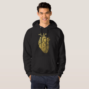 Veste À Capuche Sweatshirt à capuche vintage Gold Heart