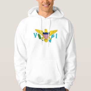 Veste À Capuche Sweatshirt à capuchon avec drapeau américain