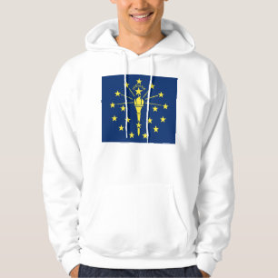 Veste À Capuche Sweatshirt à capuchon avec drapeau américain
