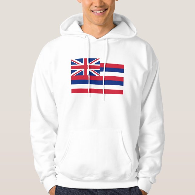 Veste À Capuche Sweatshirt à capuchon avec drapeau américain (Devant)