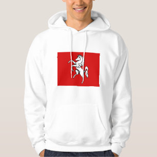 Veste À Capuche Sweatshirt à capuchon avec drapeau de Kent, Anglet