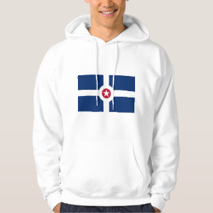 Veste À Capuche Sweatshirt à capuchon avec drapeau d'Indianapolis,