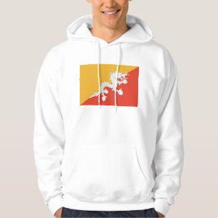 Veste À Capuche Sweatshirt à capuchon avec drapeau du Bhoutan