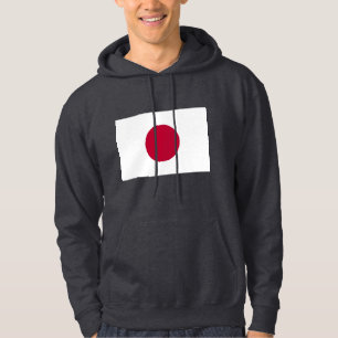Veste À Capuche Sweatshirt à capuchon avec drapeau du Japon