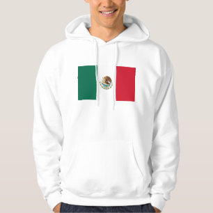 Veste À Capuche Sweatshirt à capuchon avec drapeau du Mexique