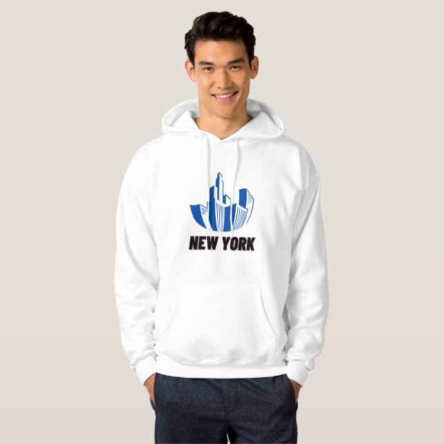 Veste À Capuche Sweatshirt à capuchon de base (Devant entier)