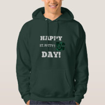 Sweatshirt à capuchon de base St. Patrick’s Day