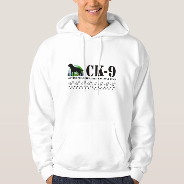Veste À Capuche Sweatshirt à capuchon de fan de canines de (Devant)