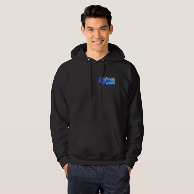 Veste À Capuche Sweatshirt à capuchon de Glossolalia (Devant entier)