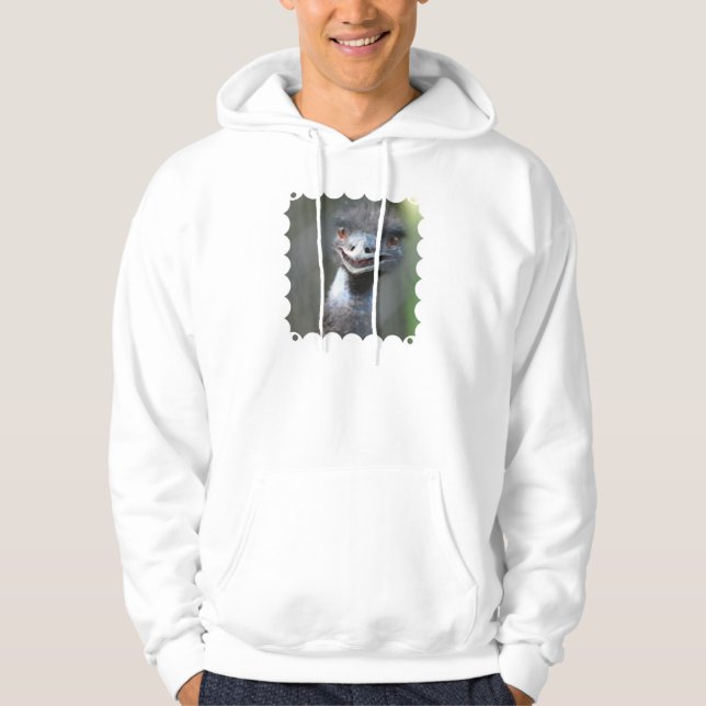 Veste À Capuche Sweatshirt à capuchon de grand émeu (Devant)